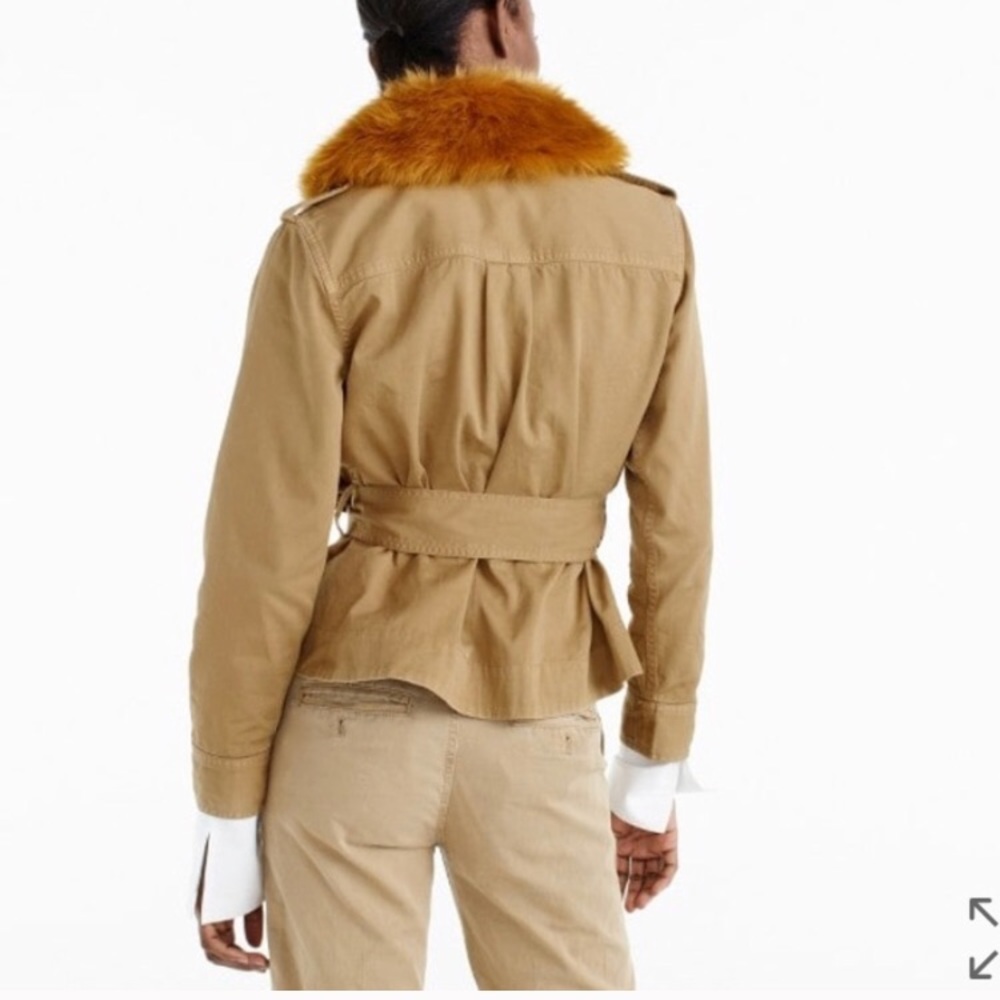 J.Crew Peplum Chino Jacket - Picture 3 of 7